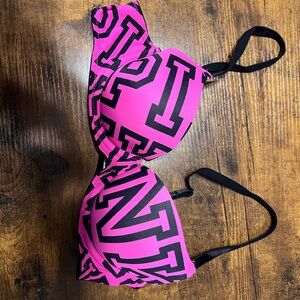 PINK Victoria's Secret Pink and Black Bra